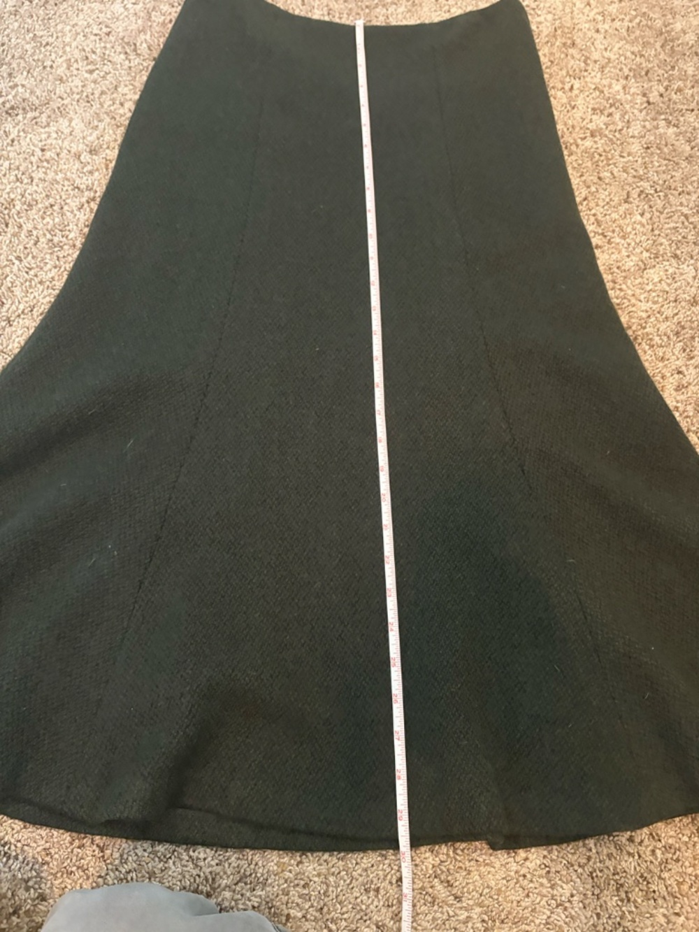 Ralph Lauren wool green skirt size 4, High Waisted fit - Picture 6 of 15